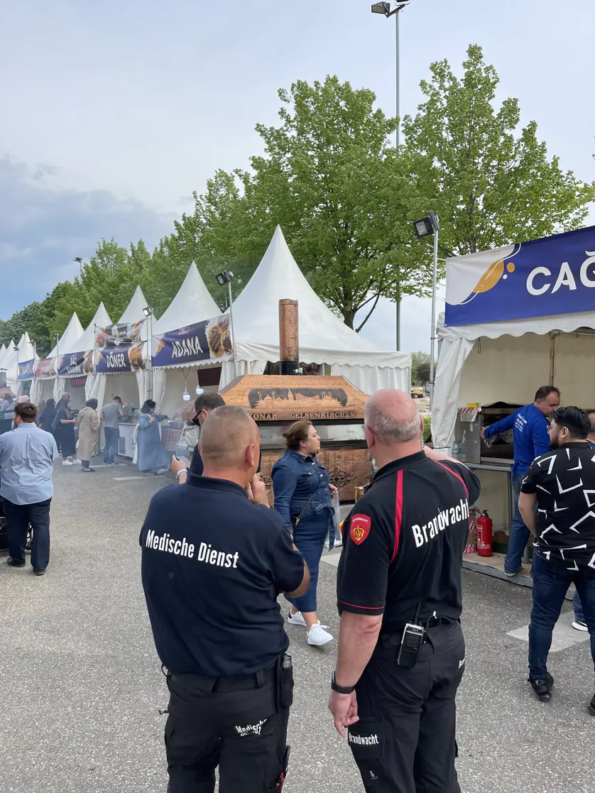 Event Safety Service aan het werk