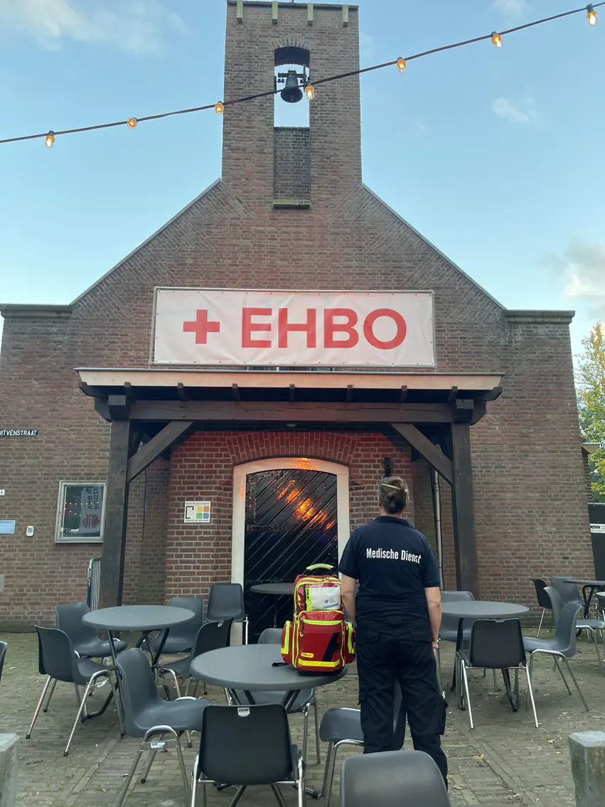 First aid at events door Event Safety Service