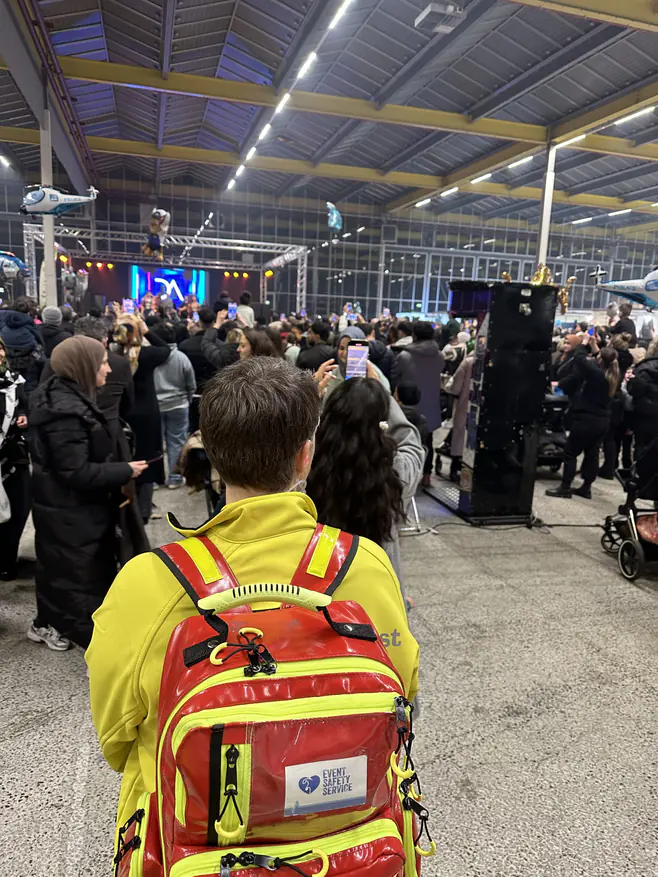 First aid at events door Event Safety Service