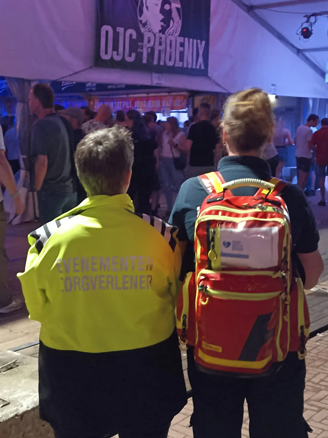 Medische hulp op evenementen door Event Safety Service